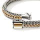 John Hardy Yellow Gold and Sterling Silver Reversible Icon Bracelet, Extra Large
