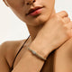 John Hardy Yellow Gold and Sterling Silver Reversible Icon Bracelet with Pave Diamonds, 5mm