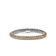 John Hardy Yellow Gold and Sterling Silver Reversible Icon Bracelet with Pave Diamonds, 6.5mm, Large