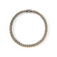 John Hardy Yellow Gold and Sterling Silver Reversible Icon Bracelet with Pave Diamonds, 6.5mm, Large