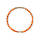 Overhead view of the John Hardy Heishi spiny oyster shell bracelet