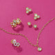 B Hexagon Necklace