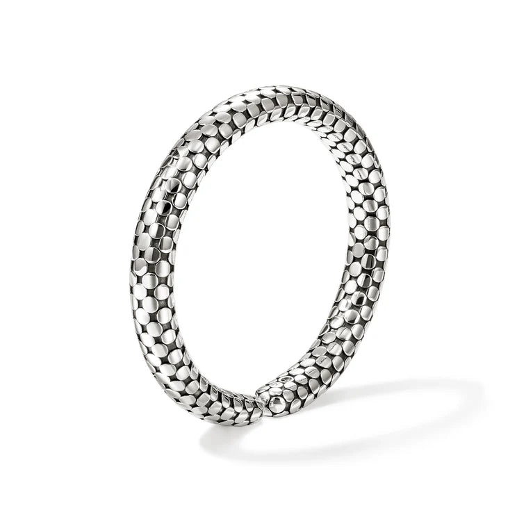Sterling Silver Dot Flex Open Cuff