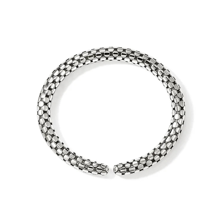 Sterling Silver Dot Flex Open Cuff