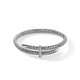 John Hardy Sterling Silver Spear Bracelet with Pave Diamonds, 5.5mm