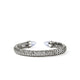 John Hardy Sterling Silver Spear Flex Cuff Bracelet with Blue Lace Agate, 8.9mm