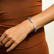 John Hardy Sterling Silver Spear Flex Cuff Bracelet with Blue Lace Agate, 8.9mm