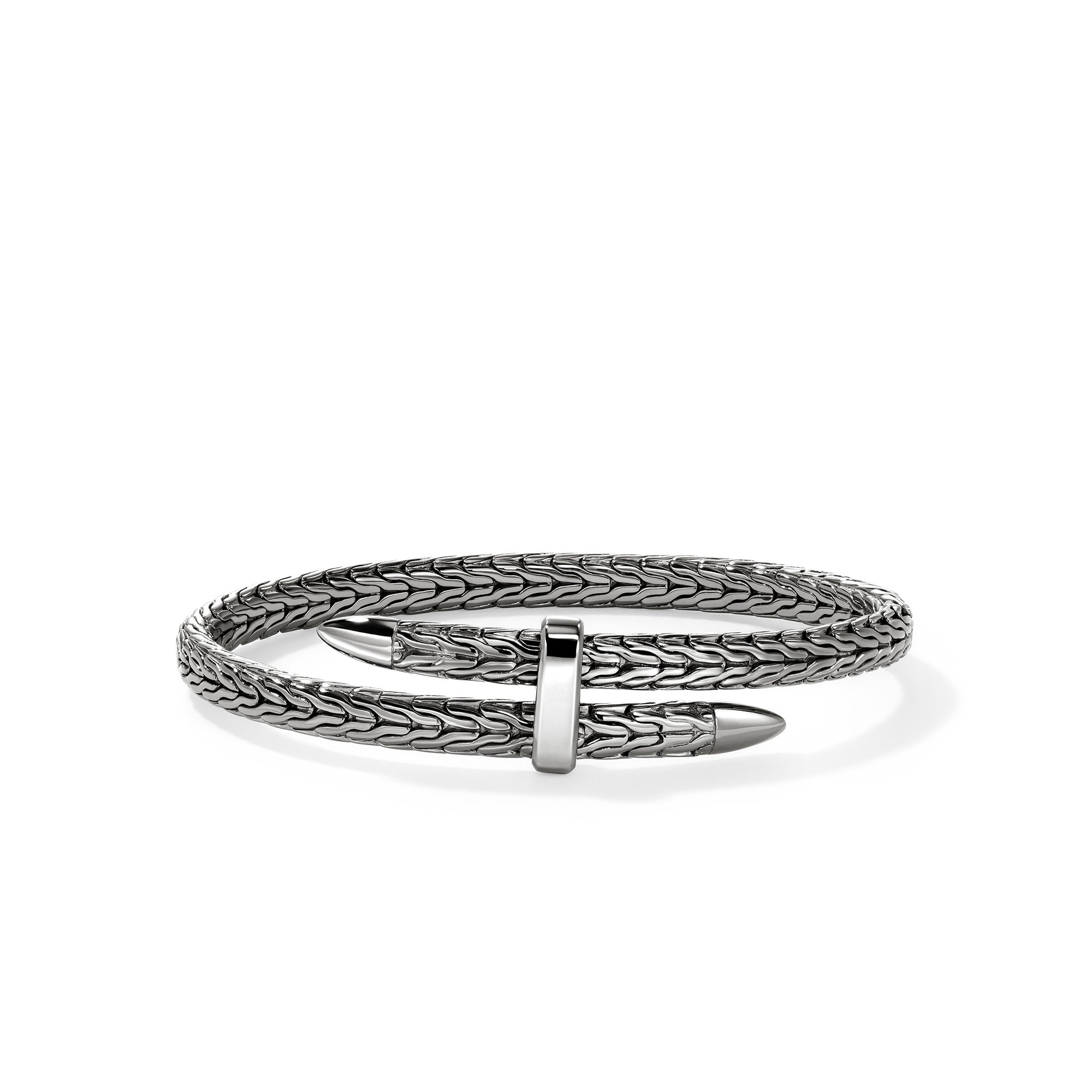 John Hardy Sterling Silver Spear Flex Cuff Bracelet, 5.5mm