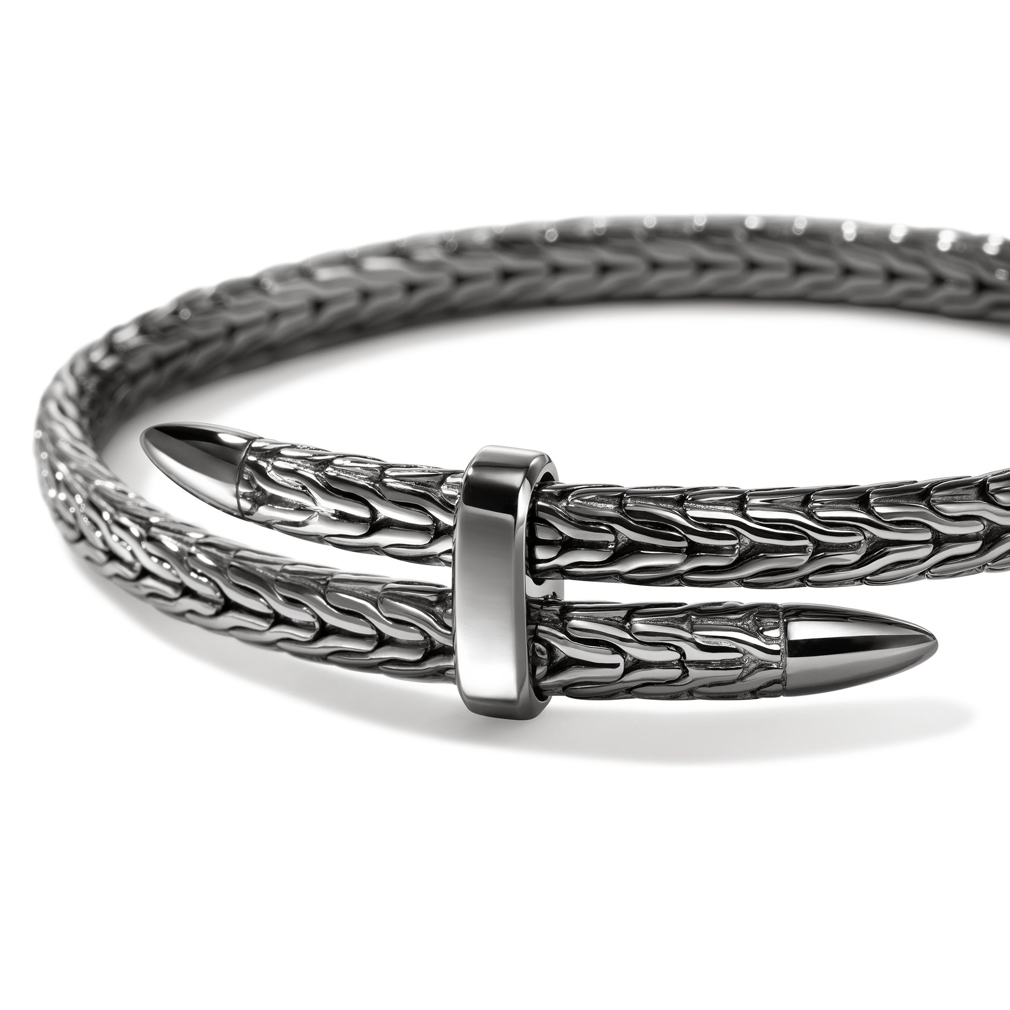 John Hardy Sterling Silver Spear Flex Cuff Bracelet, 5.5mm