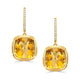 Limoncello Citrine and Diamond Earrings