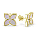 Mother of Pearl Flower Earrings