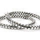 Sterling Silver 37MM Dot Hoop Earrings
