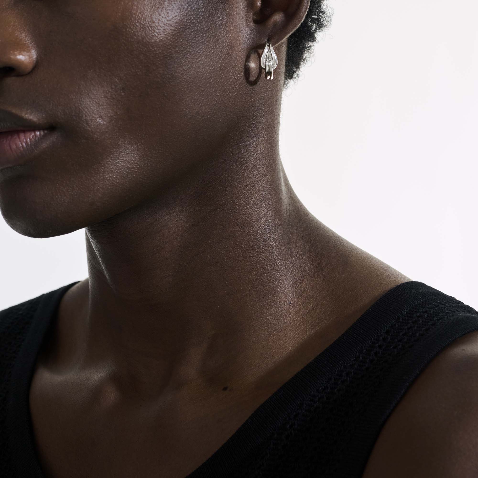Surf Medium Hoop Earrings