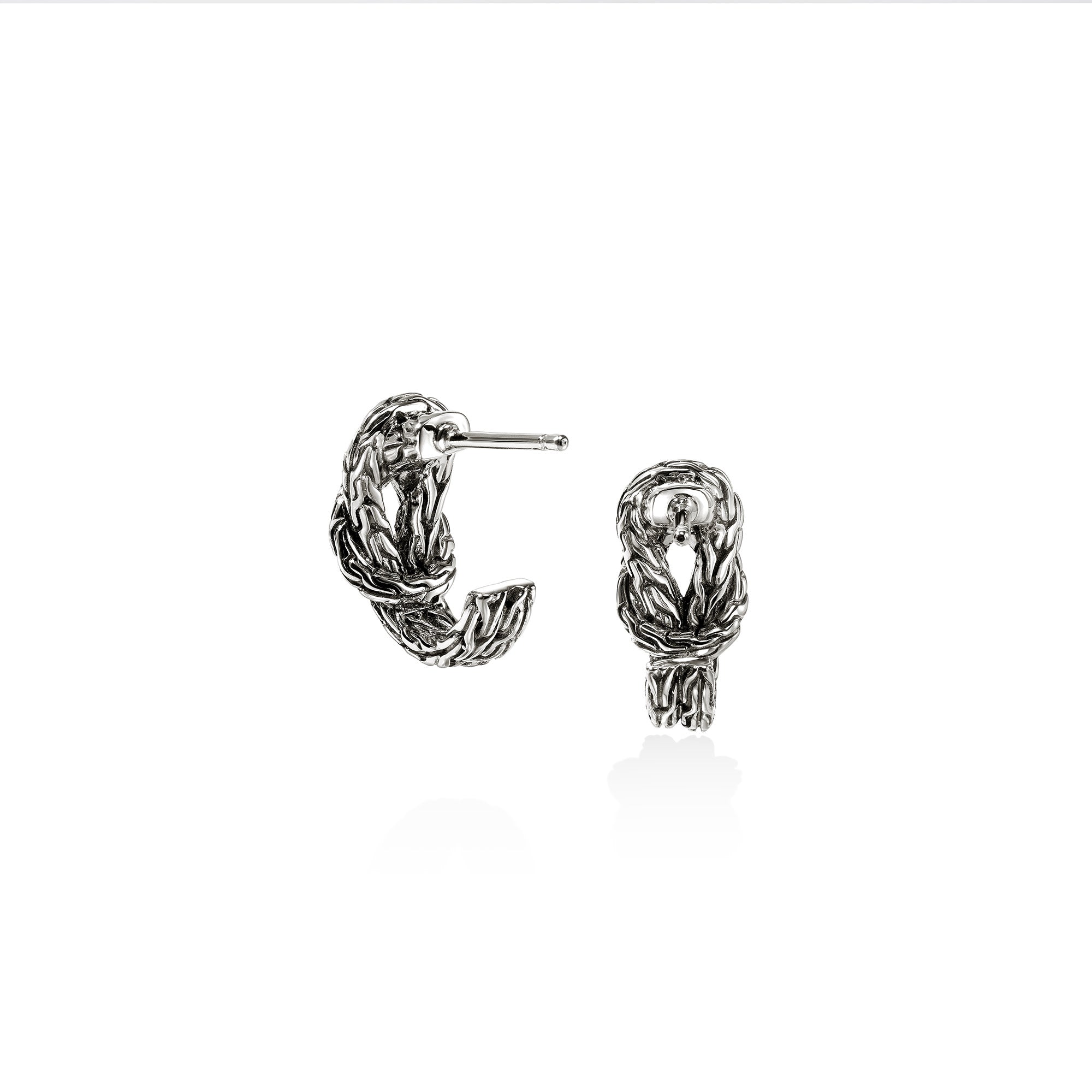 John Hardy Sterling Silver Love Knot Earrings
