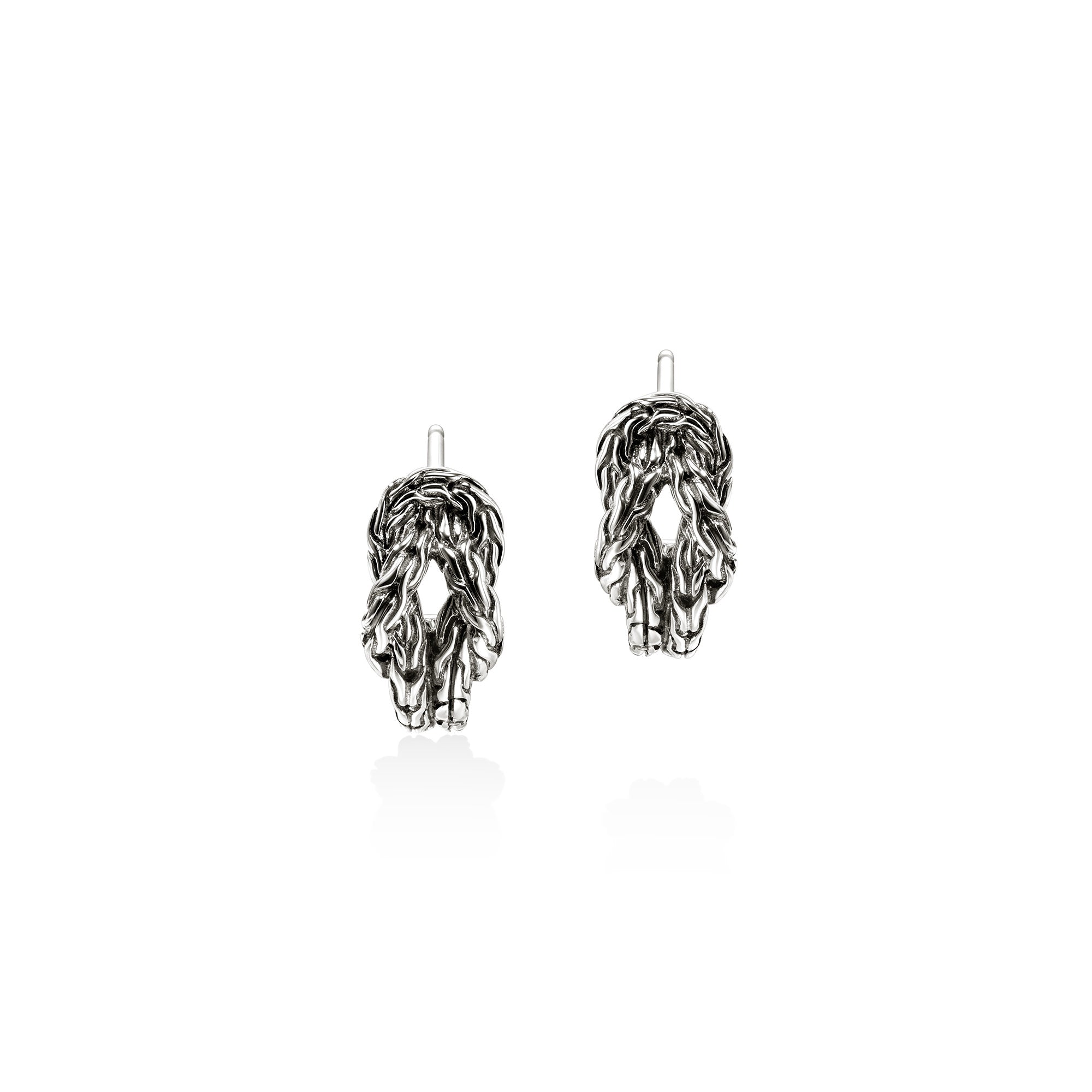 John Hardy Sterling Silver Love Knot Earrings
