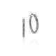 Sterling Silver 22MM Essential Hoop Earrings