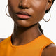Sterling Silver 50MM Essential Flex Hoop Earrings
