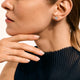 John Hardy Sterling Silver Lovestruck Bezel Stud Earrings with Lab Grown Oval Diamonds, 1.50 ctw