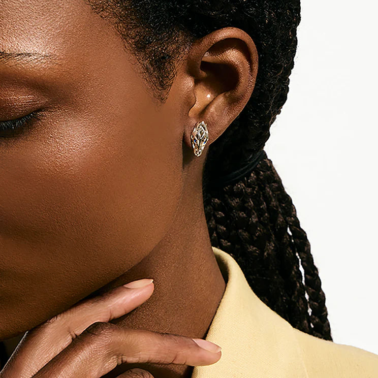 Sterling Silver Blue Sapphire Naga Stud Earrings