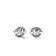 John Hardy Sterling Silver Icon Circle Earrings with Treated Blue Topaz
