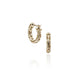 Yellow Gold 14MM Essential Hoop Earrings