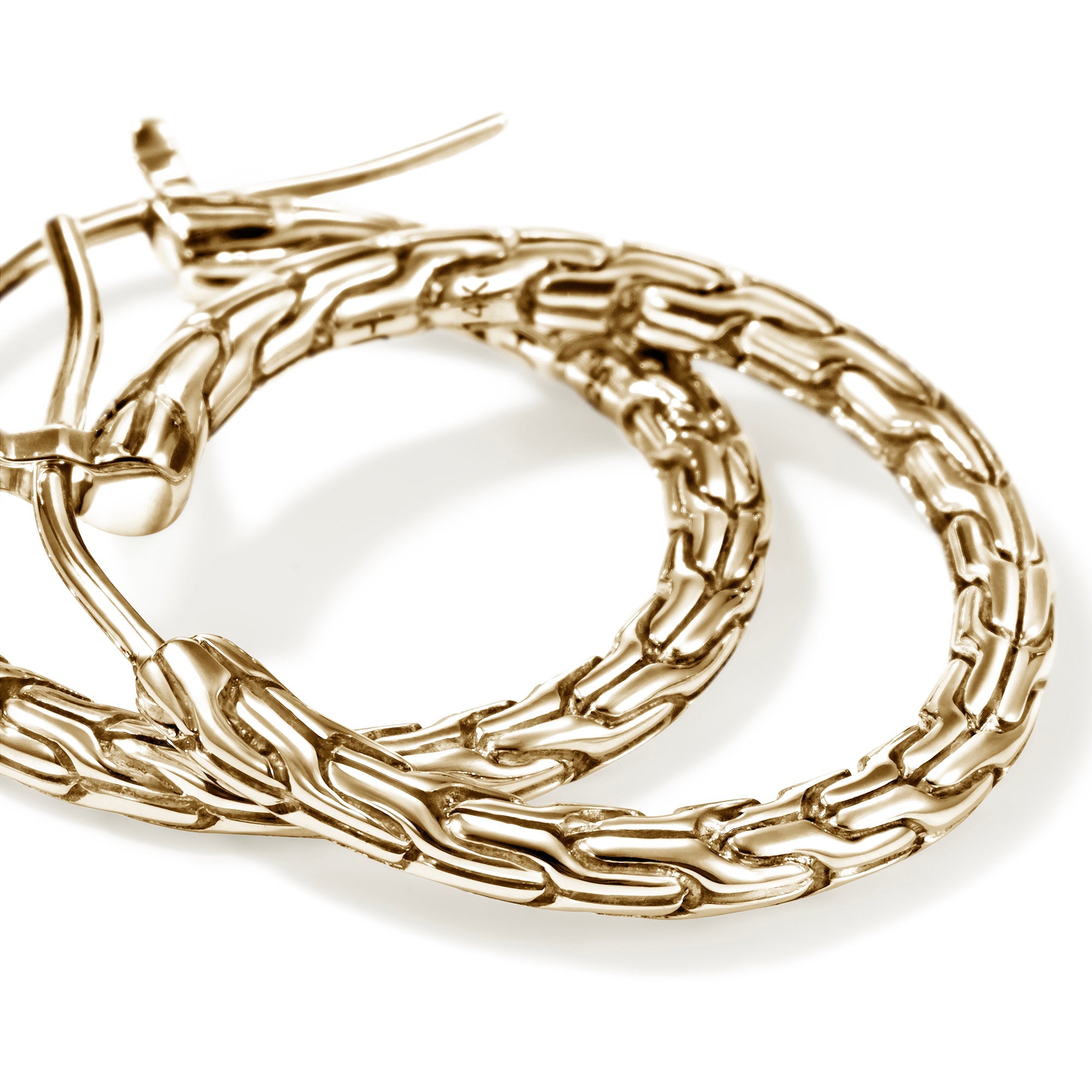 John Hardy 14K Yellow Gold Essential Hoop Earrings, 22mm