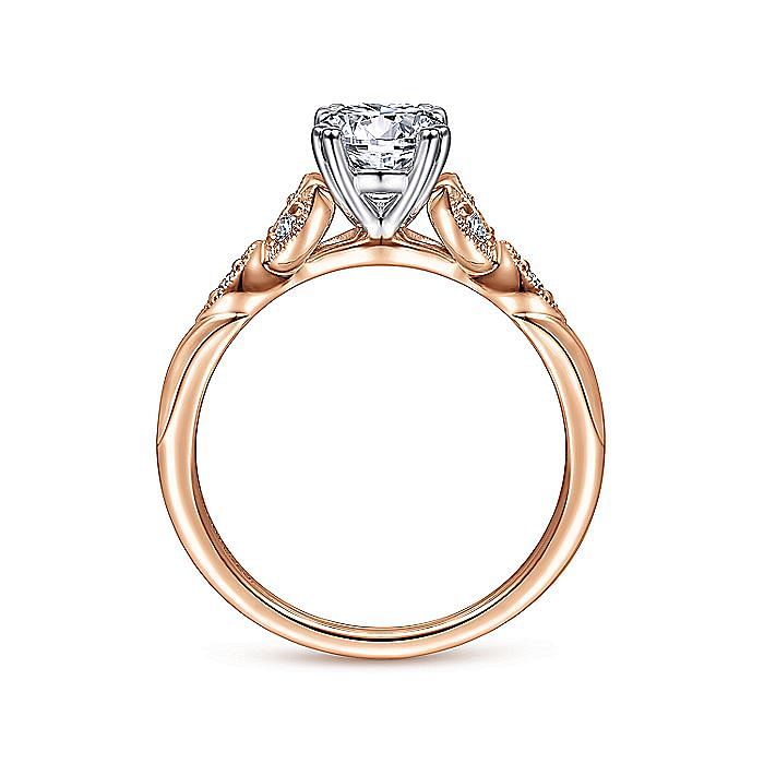 Gabriel & Co. Celia Oval Engagement Ring Setting – Murphy Jewelers