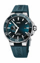 Aquis Small Second Date Watch – Blue Dial, 45.5mm