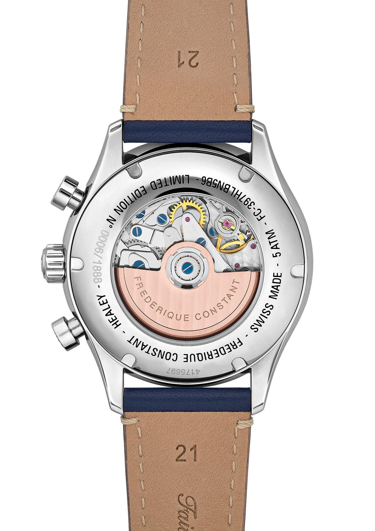 Vintage Rally Healey Chronograph Automatic Watch