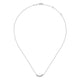 Diamond Leaf Bar Necklace