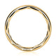 Yellow Gold Classic 6MM Quilted Interior Wedding Band