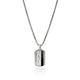 Men's Icon 50 Black Onyx Tag Pendant Necklace
