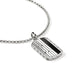 Men's Icon 50 Black Onyx Tag Pendant Necklace