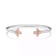 Athena Toi et Moi Cuff Bracelet