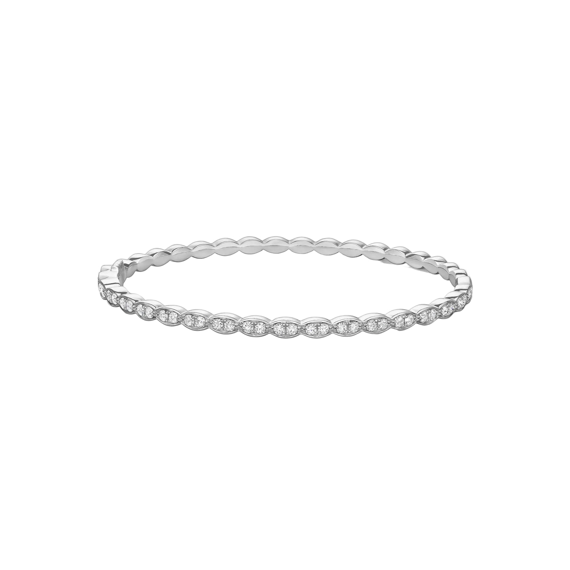 Lorelei Floral Diamond Bangle