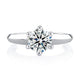 Classic 6-Prong Solitaire Engagement Ring Setting