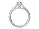 Classic Round Solitaire Engagement Ring