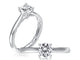 Classic Round Solitaire Engagement Ring