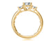 Classic Three-Stone Engagement Ring