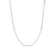 Sterling Silver Freshwater Pearl Multi-Station Necklace