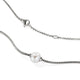 Sterling Silver Cultured Fresh Water Pearl Single Station Necklace