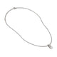 John Hardy Sterling Silver Surf Link Pendant Necklace with Diamonds