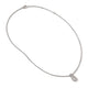 John Hardy Sterling Silver Surf Link Pendant Necklace with Diamonds