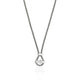 John Hardy Sterling Silver Icon Necklace with Treated Swiss Blue Topaz