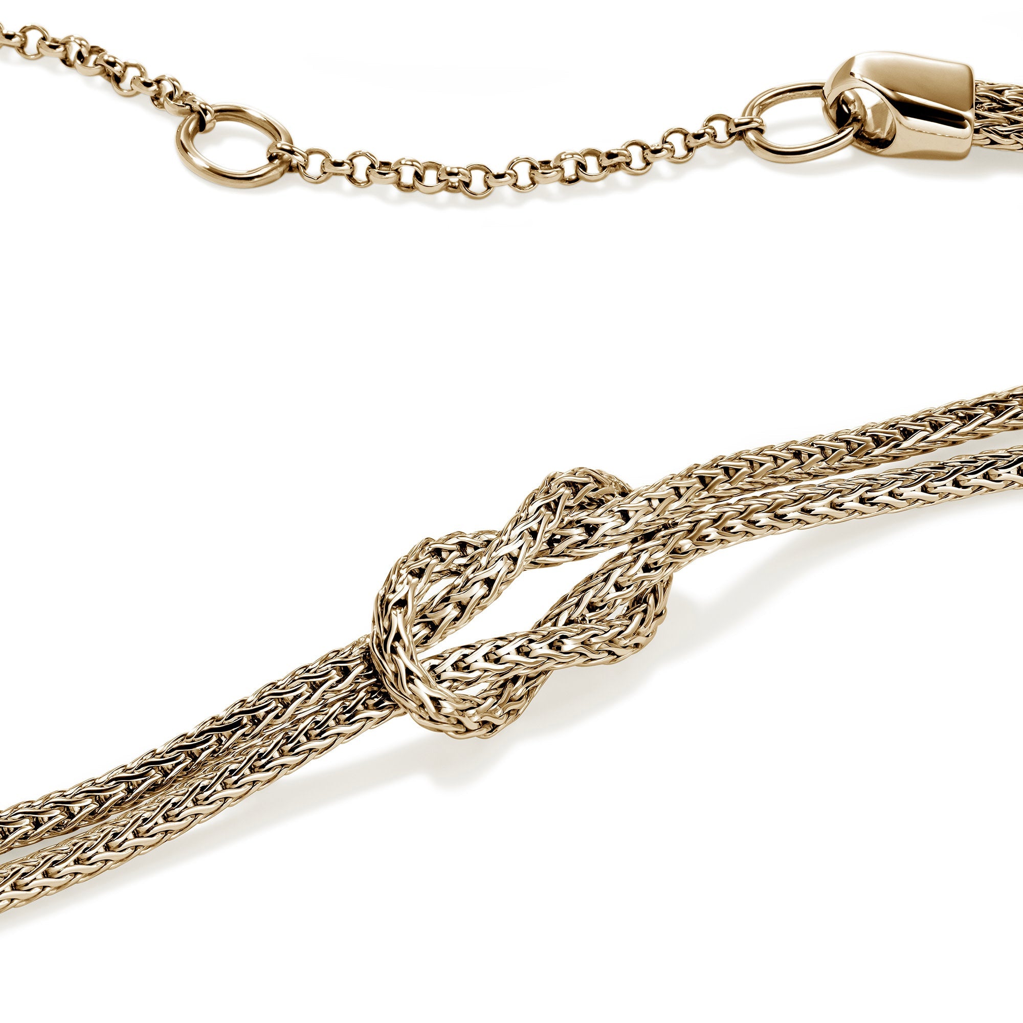 John Hardy 14K Yellow Gold Love Knot Necklace