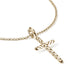 John Hardy 14K Yellow Gold Cross Pendant Necklace