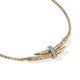 John Hardy 14K Yellow Gold Spear Station Necklace with Diamonds