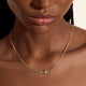 John Hardy 14K Yellow Gold Spear Station Necklace with Diamonds