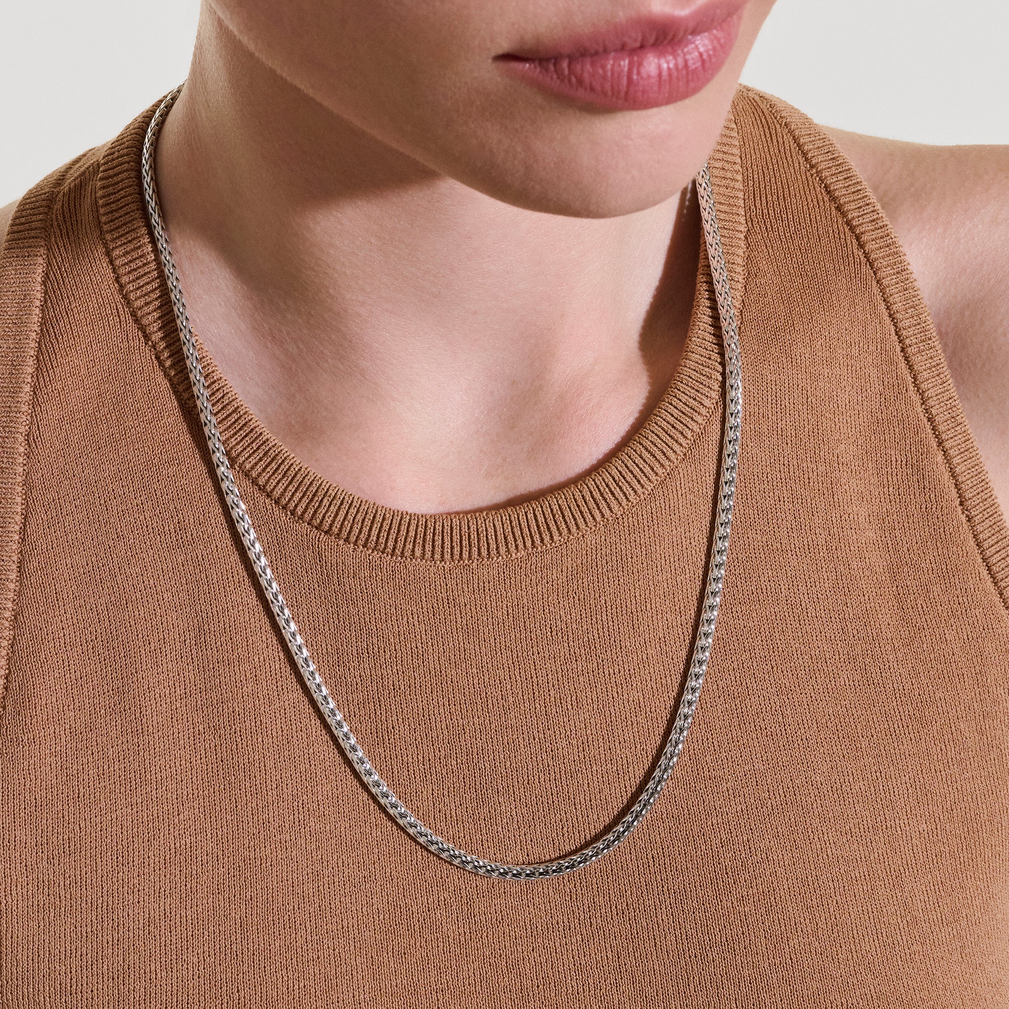 John Hardy Sterling Silver Icon Chain Necklace, 3.5mm