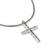 John Hardy Men's Sterling Silver Icon 50 Cross Pendant Necklace, 22 Inch